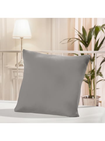 Estella Single-Jersey Kuschelkissenbezug in platin