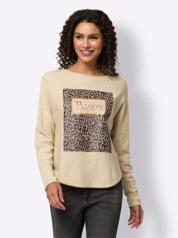 Heine Pullover in sand-meliert