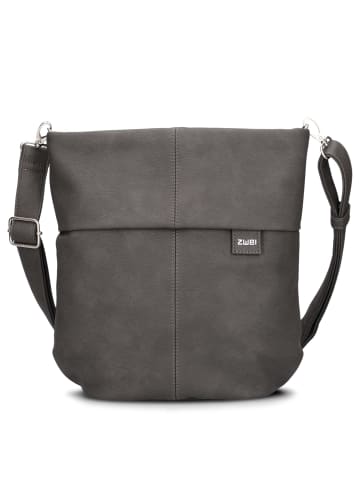Zwei Mademoiselle M90 - Umhängetasche 28 cm (cord-polar) in nubuk-stone