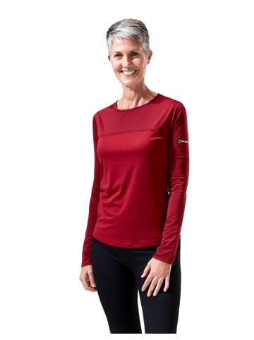 Berghaus T-Shirt in SYRAH/RED DAHLIA