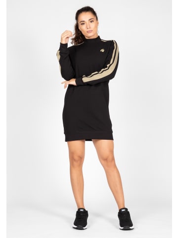 Gorilla Wear Sweatshirt-Kleid - Isabella - Schwarz