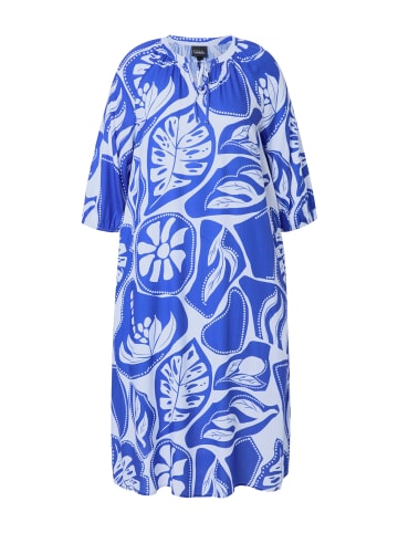 Ulla Popken Midikleid in azurblau