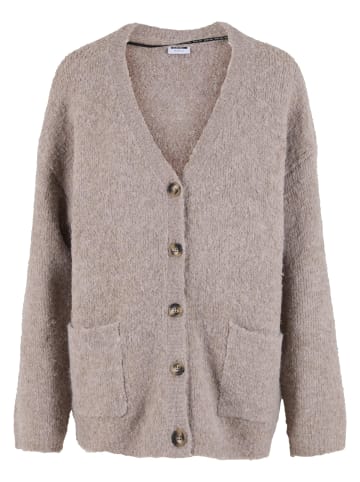 Noisy may Noisy may Gestrickte Strickjacke in silver mink