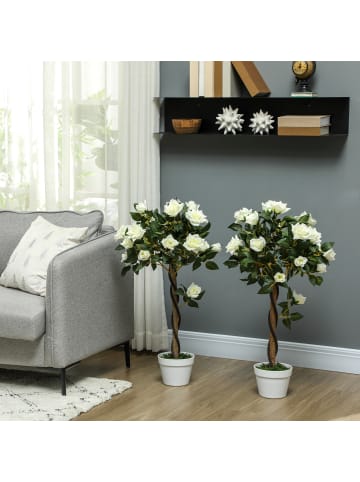 Outsunny künstliche Pflanzen-18L x 18B x 90H cm-Grün