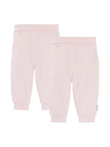 Bornino 2er-Pack Jogginghosen in Rosa