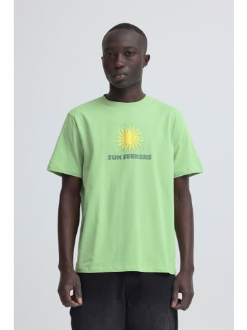 BLEND Rundhalsshirt BHKarter in Grün