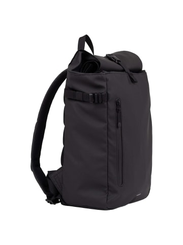 SANDQVIST Stream Slim Rolltop - Rucksack M 14" 60 cm (black) in schwarz