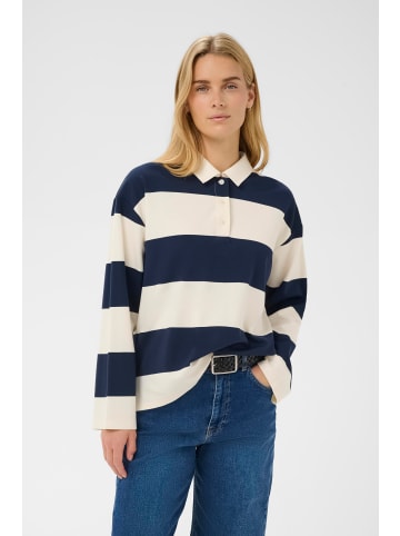 PART TWO Langarm-Shirt AmariPW Relaxed fit in After Midnight Stripe