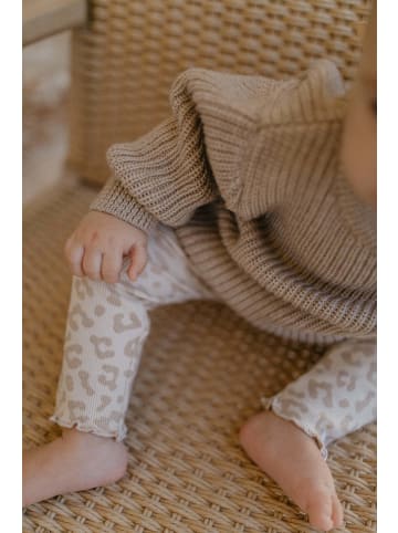 leevje Leggings Leo mit Schleife in Leo