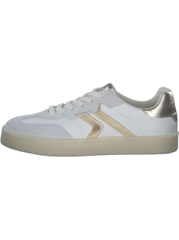 Tamaris Schnürschuhe in WHITE/LT.GOLD