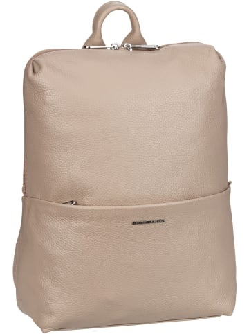 Mandarina Duck Rucksack Mellow Leather Squared Backpack FZT38 in Warm Taupe
