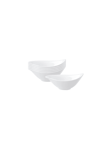 Villeroy & Boch 6er Set Dipschälchen New Cottage Special Serve Salad 15 ml weiß in weiß