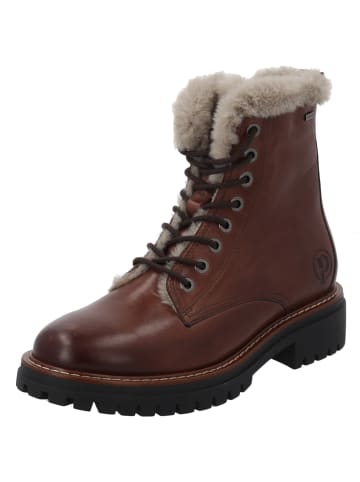 Palado Schnürstiefel Heledon in Braun Tex