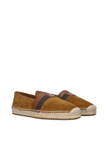 christian louboutin Braun Leder Espadrilles