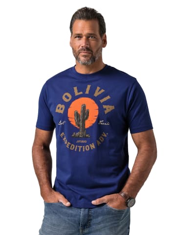 JP1880 Kurzarm T-Shirt in navy