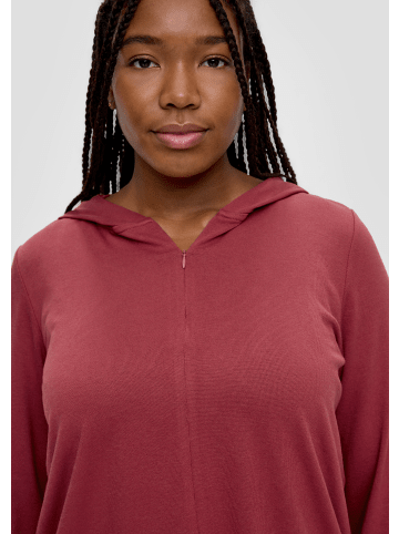 TRIANGLE T-Shirt langarm in Rot