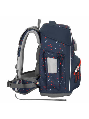 Step by Step Basis Schulranzen-Set 4-teilig in Set „Anthrazit Triangles