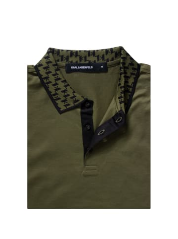 Karl Lagerfeld Poloshirt 745003 XT in dunkelgruen