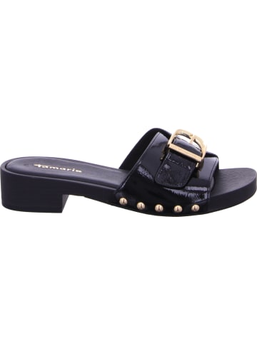 Tamaris Pantolette in schwarz