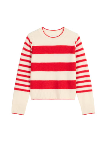 Marc O'Polo Streifen-Pullover regular in striped / raw cream