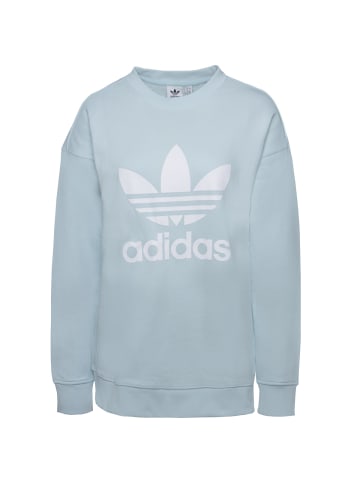 Adidas originals Sweatshirt Trefoil Crew in hellblau