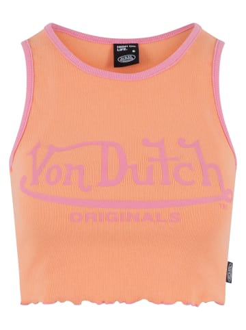 Von Dutch Von Dutch Tank-Tops in peach