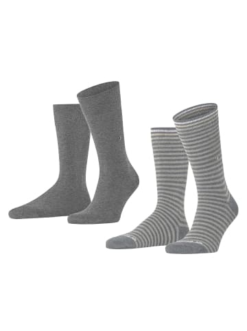 Burlington Socken 2er Pack in Grau