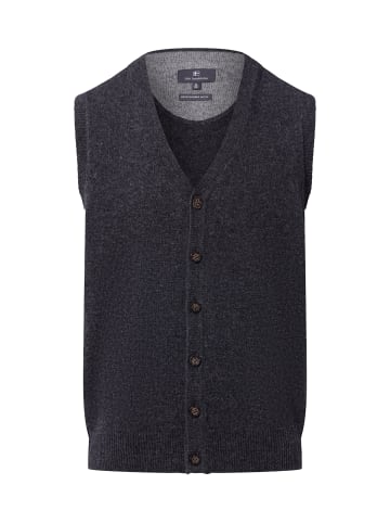 Nils Sundström Strickweste in anthrazit - 0008