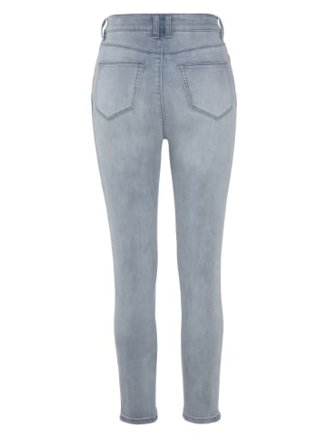 LASCANA High-waist-Jeans in light blue washed