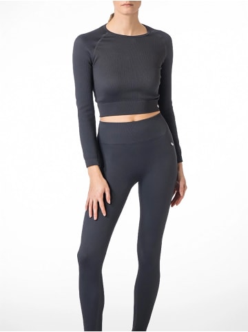 Nur Die  Leggings NUR DIE x KILIAN KERNER Leggings in Ripp-Optik in grey