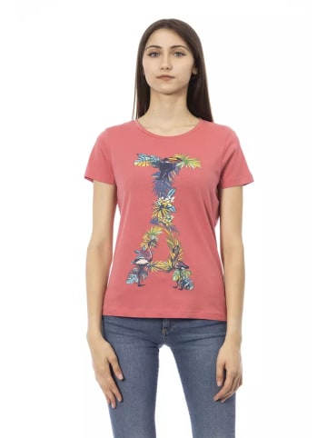Trussardi Action Fuchsia Baumwolle Tops & T-Shirt