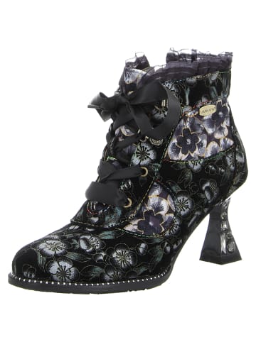 LAURA VITA Schnürstiefelette in schwarz