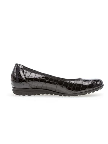 Gabor Comfort Sportliche Ballerinas in schwarz