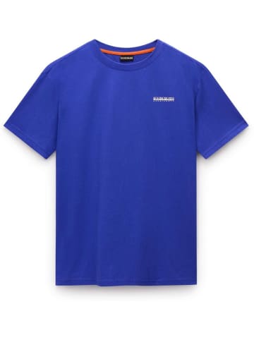 Napapijri T-Shirt "S-Small Box Ss" in Blau