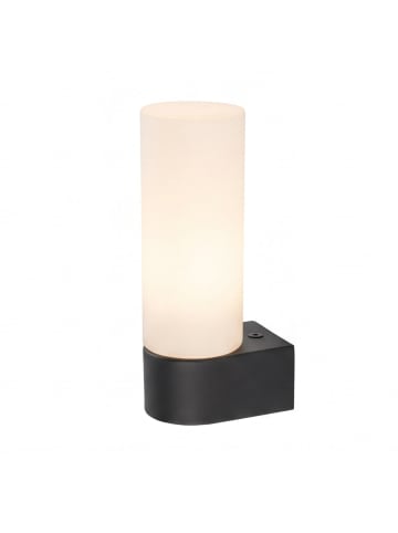 Licht-Erlebnisse Wandlampe (B)5 x (H)16.5 cm in Schwarz Weiß