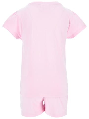 Disney Frozen Schlafanzug kurz Disney Frozen Elsa & Anna in Rosa