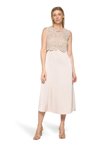 Betty Barclay Midikleid 2er Set in Grau Beige