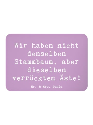 Mr. & Mrs. Panda Magnet Spruch Adoptivkind Verrückte Äste mit Sp... in Lavendeltraum