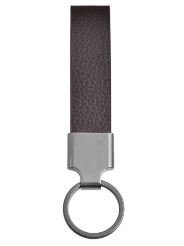 Adeliás Unisex Anhänger – Schlüsselanhänger aus Leder in braun