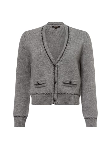 More & More Strickjacke in grau - 0001