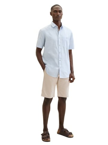 Tom Tailor Kurzarm Business Hemd für Herren in rot