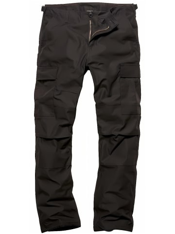 Vintage Industries Cargohose in Schwarz