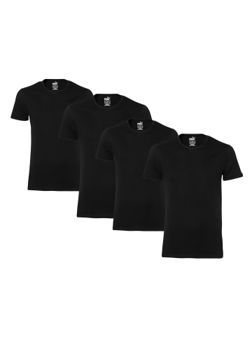 Puma T-Shirt Puma Crew Tee in 200 - black