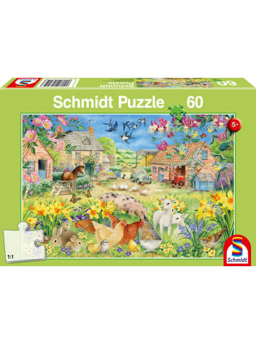 Schmidt Spiele Mein kleiner Bauernhof. Kinderpuzzle 60 Teile