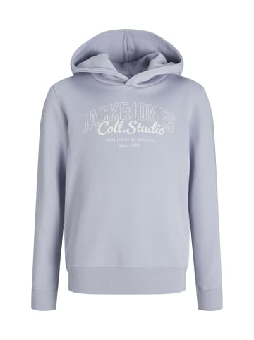 JACK & JONES Junior Hoodie 'JJMAKOTO' in violett
