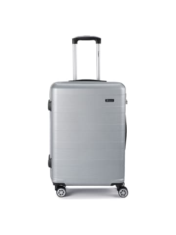 benzi 5330 4 Rollen Trolley M 65 cm silber