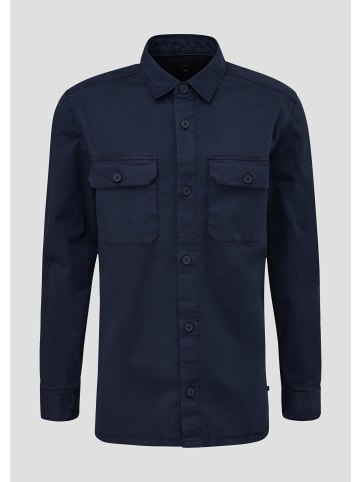 QS Hemd in 5884_tiefblau