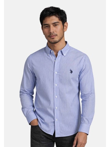 U.S. Polo Assn. U.S. POLO ASSN. Herren Hemd Button-Down P050 in Blau