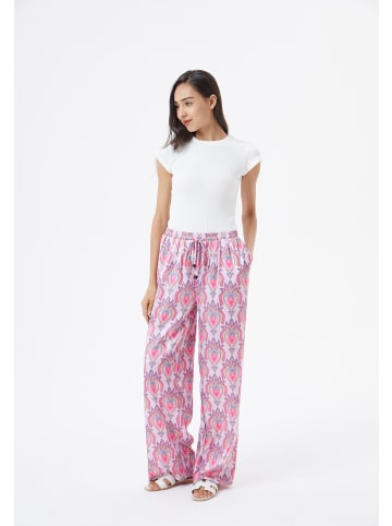 Aiki Keylook Stoffhose Likeilove in Pink
