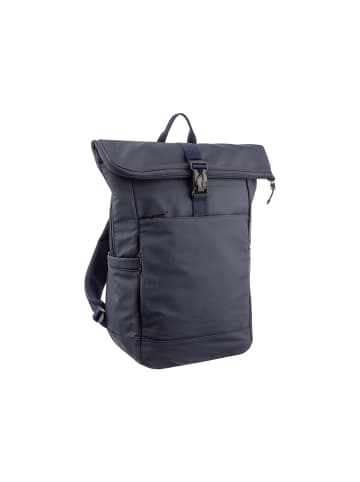Franky RS77-B Rucksack Rolltop Freizeitrucksack in dark blue